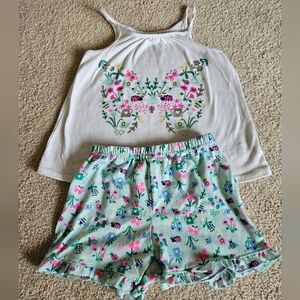 Cynthia Rowley | Girls | Floral Tank and Shorts Set | Size 5 | Spring | Summer